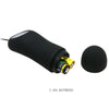 Pretty plug anal silicona 12 modos vibración negro