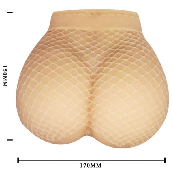 Baile vagina y ano realísticos con malla