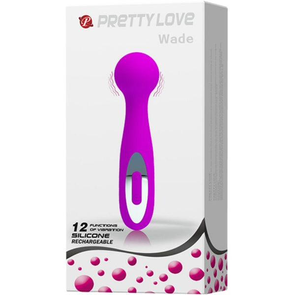 Pretty masajeador recargable wade 12 funciones