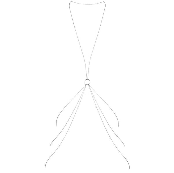 Bijoux magnifique cadenas metlicas para el cuerpo 8 silver