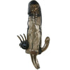 Brave man funda pene anal y clítoris vibrador 16.5 cm negro