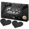 Bijoux indiscrets pezoneras flash corazón negro