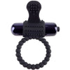 Anillo vibrador de silicona negro