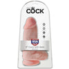 King pene realístico chubby 23 cm