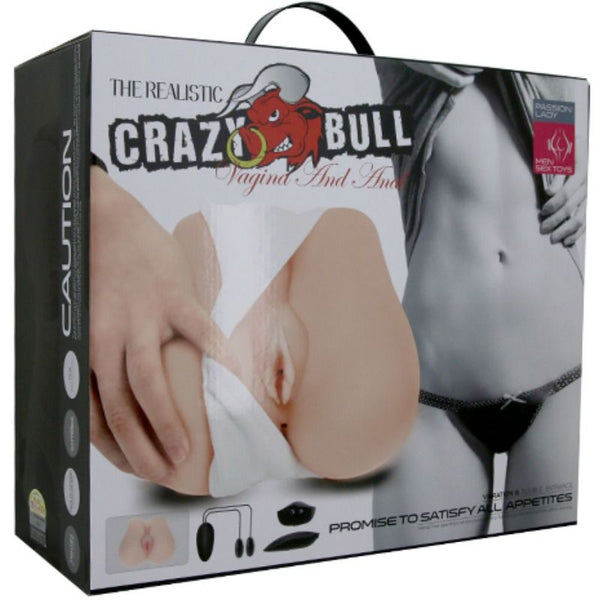 Crazy vagina y ano realísticos con vibración posición 3