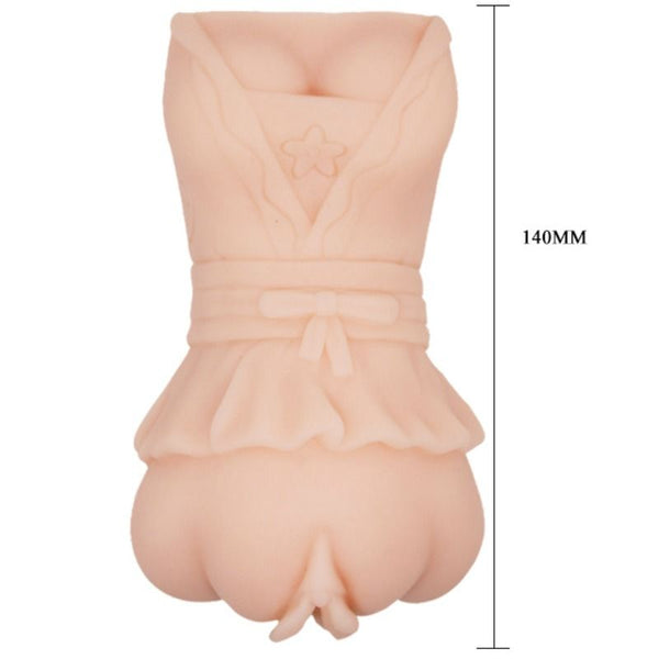 Masturbador water skin vagina con balas vibradoras