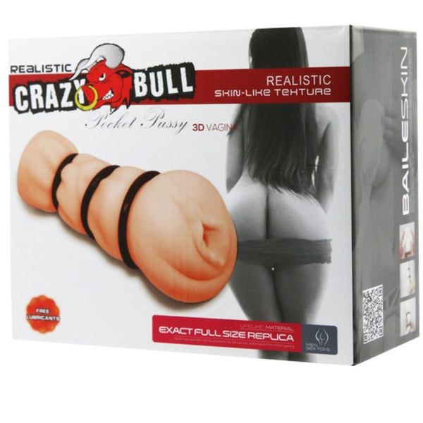 Crazy vagina masturbador con anillos