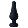 Intense anal plug pipo l silicone negro 13 cm