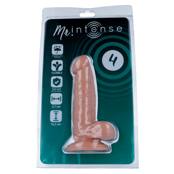 Mr. 4 pene realístico 16.2 cm o 3.1 cm