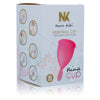 Nina copa menstrual rosa talla s