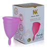 Nina copa menstrual lila talla l
