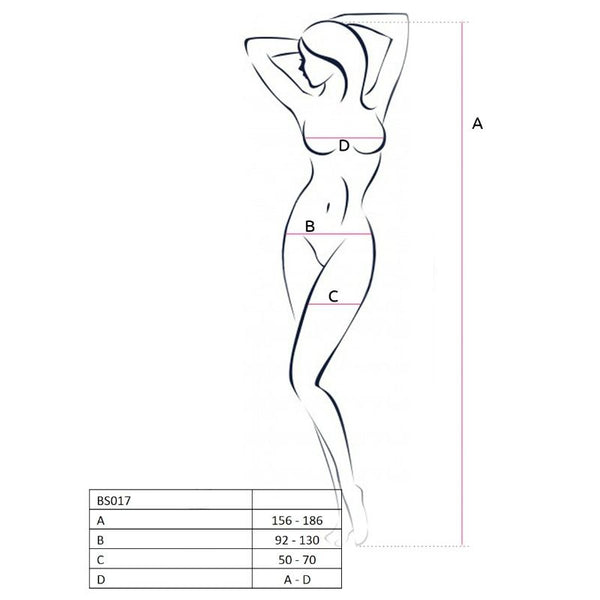 Passion woman BS 017 body blanco talla única