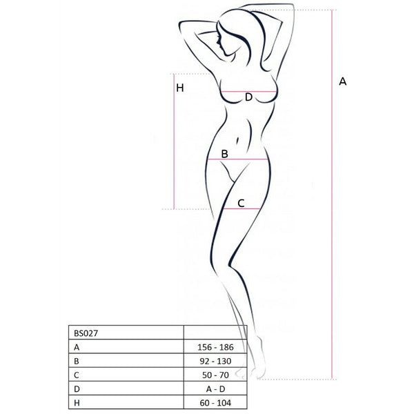 Passion woman BS 027 body estilo vestido rojo talla única