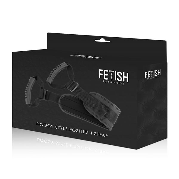 Fetish arnés para hacerlo estilo perrito con forro de neopreno