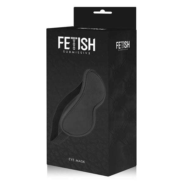 Fetish antifaz cuero vegano ii con forro de neopreno