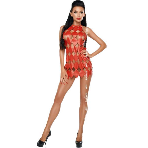Me-seduce me seduce me seduce me seduce gwen vestido espalda descubierta rojo l xl