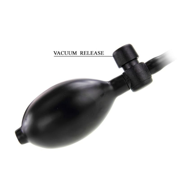 Dildo realístico vibrador e inflable 18.8 cm