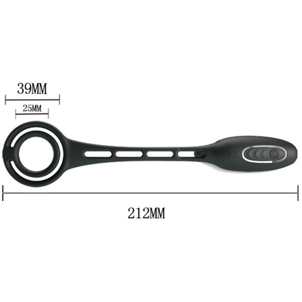 Anillos pene con plug vibrador
