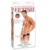 Fetish arnés hueco ajustable natural 25.4 cm