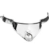 Metal collar restriccion con anilla y candado 12.5 cm