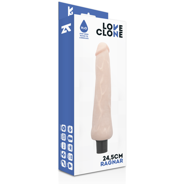 Ragnar vibrador realístico self lubrication 24.5 cm o 3.5 cm