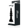 Addicted anal plug 17 cm negro
