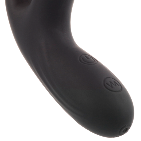 Masajeador anal vibrador negro