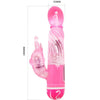 Vibrador multivelocidad con estimulador lila