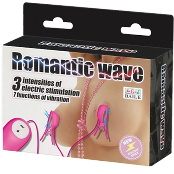 Baile romantic wave pizas con vibración y electroshock fucsia