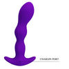 Pretty masajeador anal 12 modos vibración lila