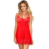 Subblime babydoll con lazos rojo