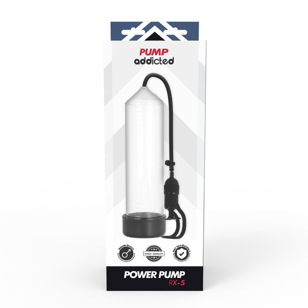 Pump bomba erección rx5 negro