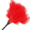 Pluma estimuladora rojo 42cm
