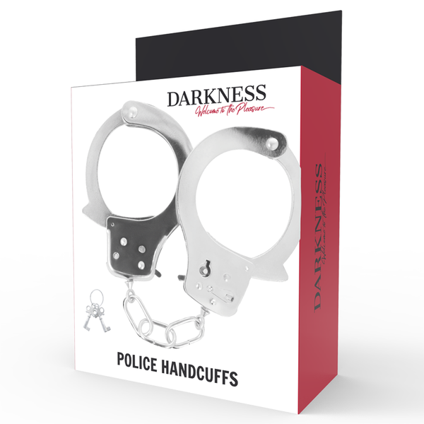 Darkness esposas metal manos con llaves