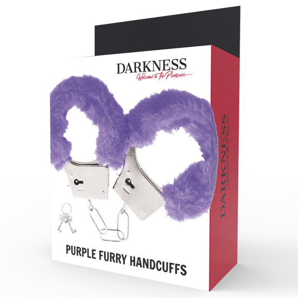 Darkness esposas metal forradas lila