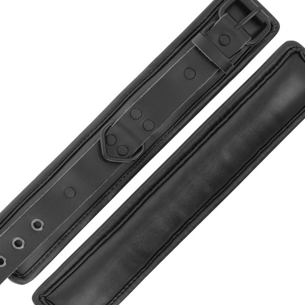 Darkness esposas ajustables manos leather negro