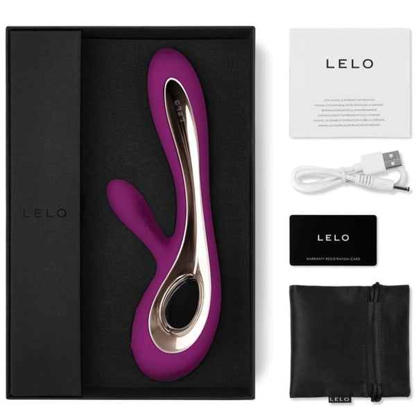 Soraya 2 vibrador rabbit morado