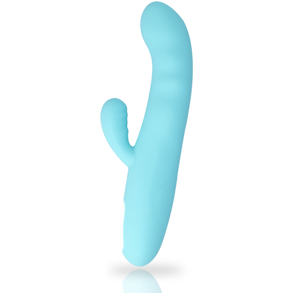 Eiffel vibrador rotador azul turquesa