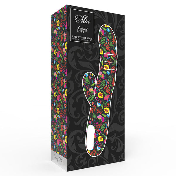 Eiffel vibrador rotador azul turquesa