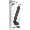 Vibrador realístico control remoto negro 20 cm o 4 cm 2