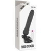 Vibrador realístico control remoto negro 19.5 cm o 4 cm 2