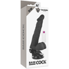 Vibrador realístico articulable control remoto negro 20 cm o 4.5 cm