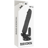 Vibrador realístico control remoto negro 20 cm o 4 cm
