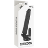 Vibrador realístico control remoto negro 21 cm o 4 cm
