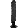 Vibrador realístico control remoto negro 21 cm o 4 cm