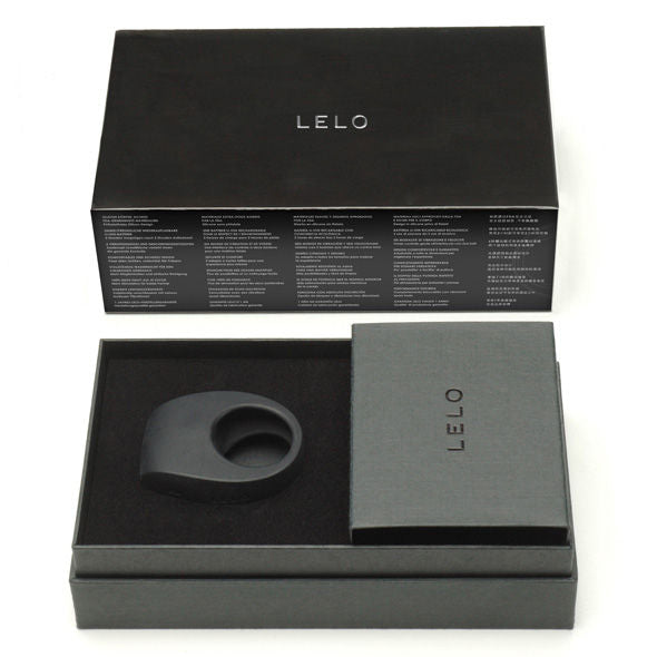 Tor ii anillo vibrador negro