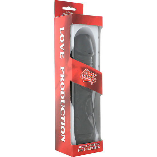 Perfect pleasures vibrador negro 22 cm