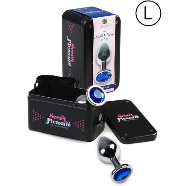 Secretplay plug anal azul l