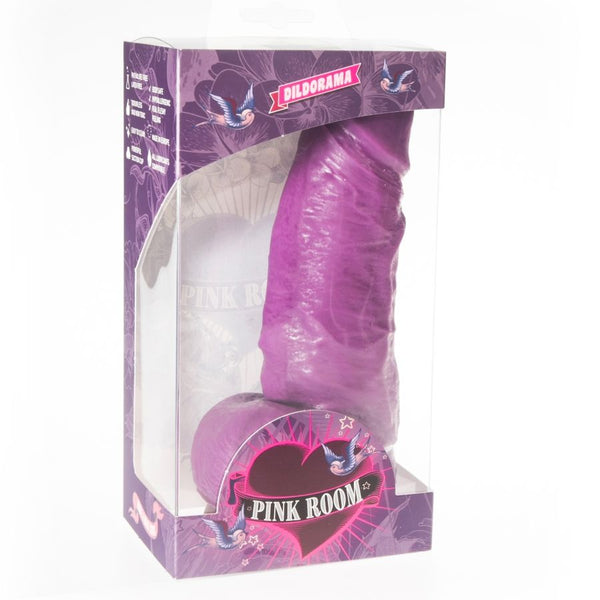 Pink dayan dildo realístico lila 17 cm