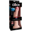 King dildo triple densidad 21.6 cm